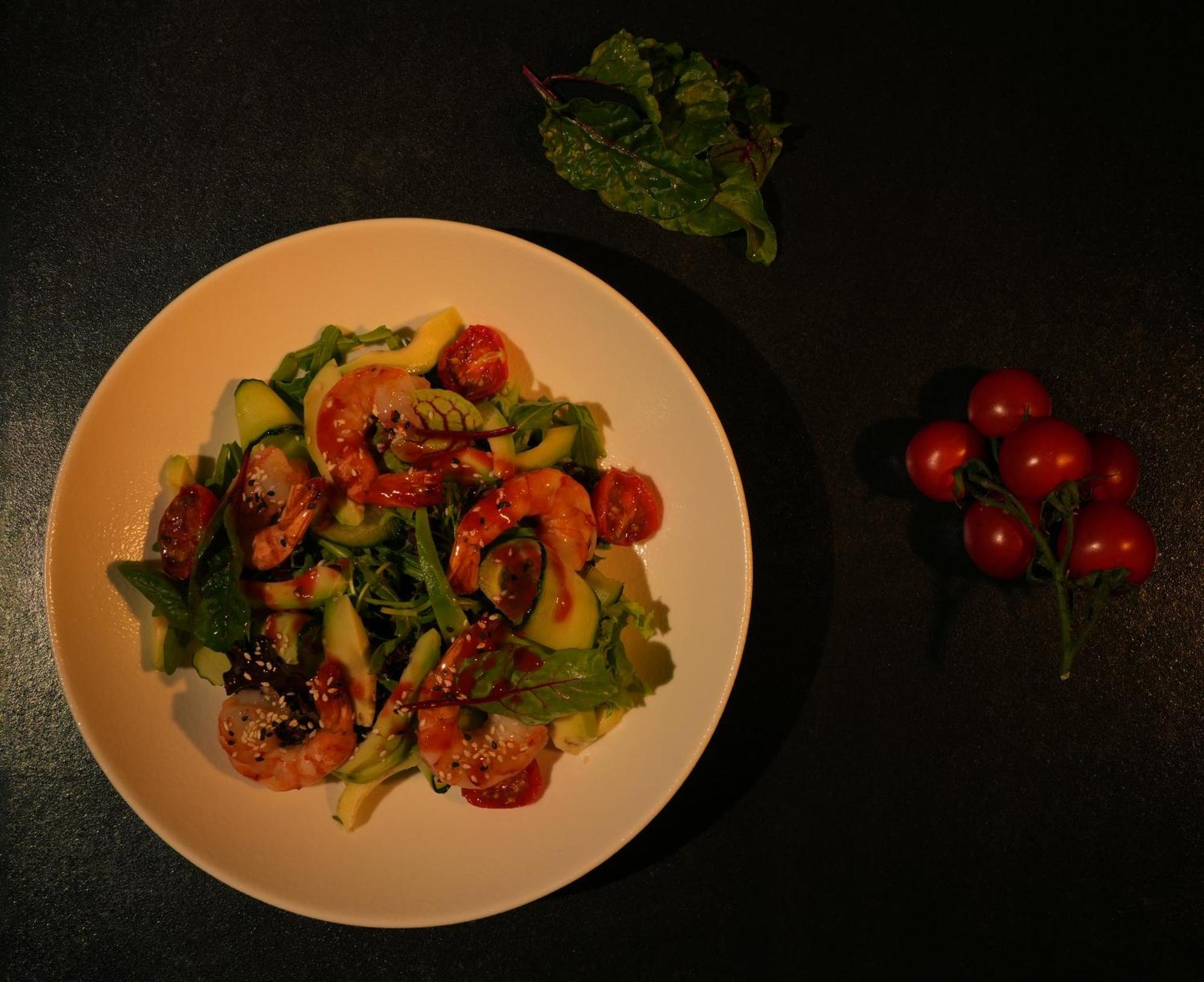 فندق غراند يريفان - سموول لكجري هوتيلز أوف ذا وورلد المظهر الخارجي الصورة Shrimp salad